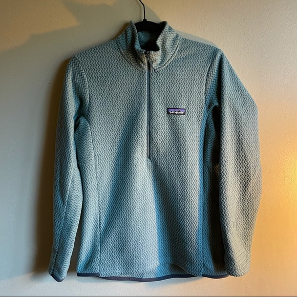 Patagonia Jackets & Blazers - Patagonia Women’s R1 Air-Zip Neck Fleece Mint M
